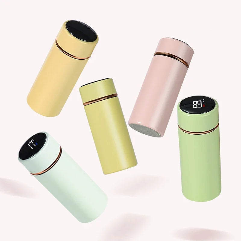 PureSip™ Smart Thermos Bottle – 280ml with Intelligent Temperature Display