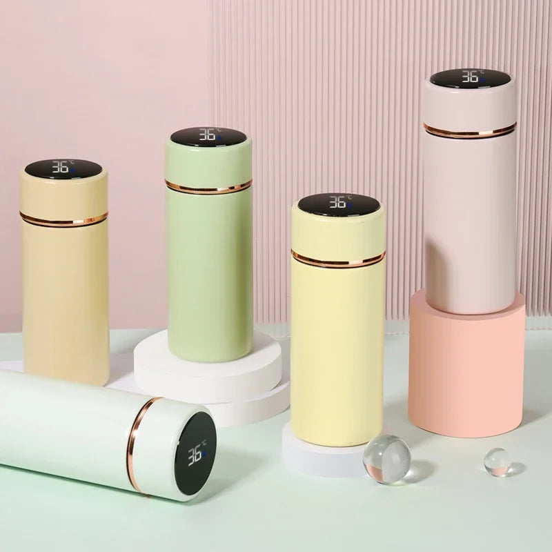 PureSip™ Smart Thermos Bottle – 280ml with Intelligent Temperature Display